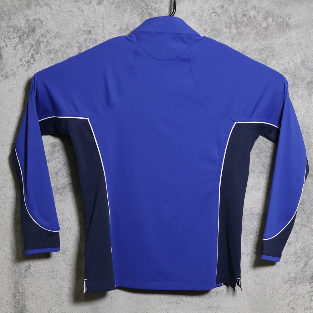 Peter Millar Pullover Womens Medium Blue 1/4 Zip Long Sleeve UPF 50 Active Golf - Picture 4 of 9